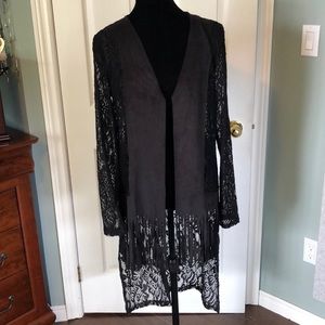 Simon Chang open cardigan